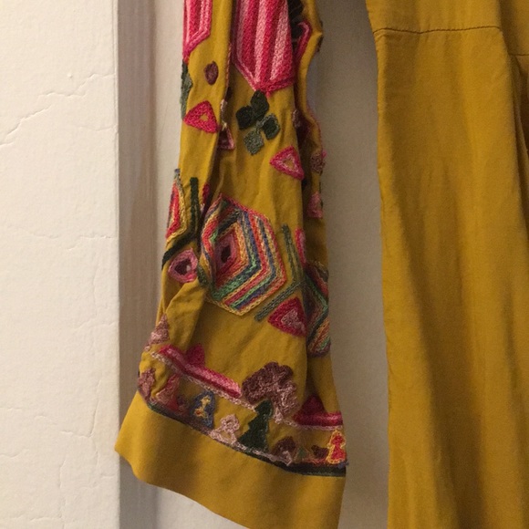 Anthropologie Floreat Raella embroidered dress XS - Picture 7 of 7